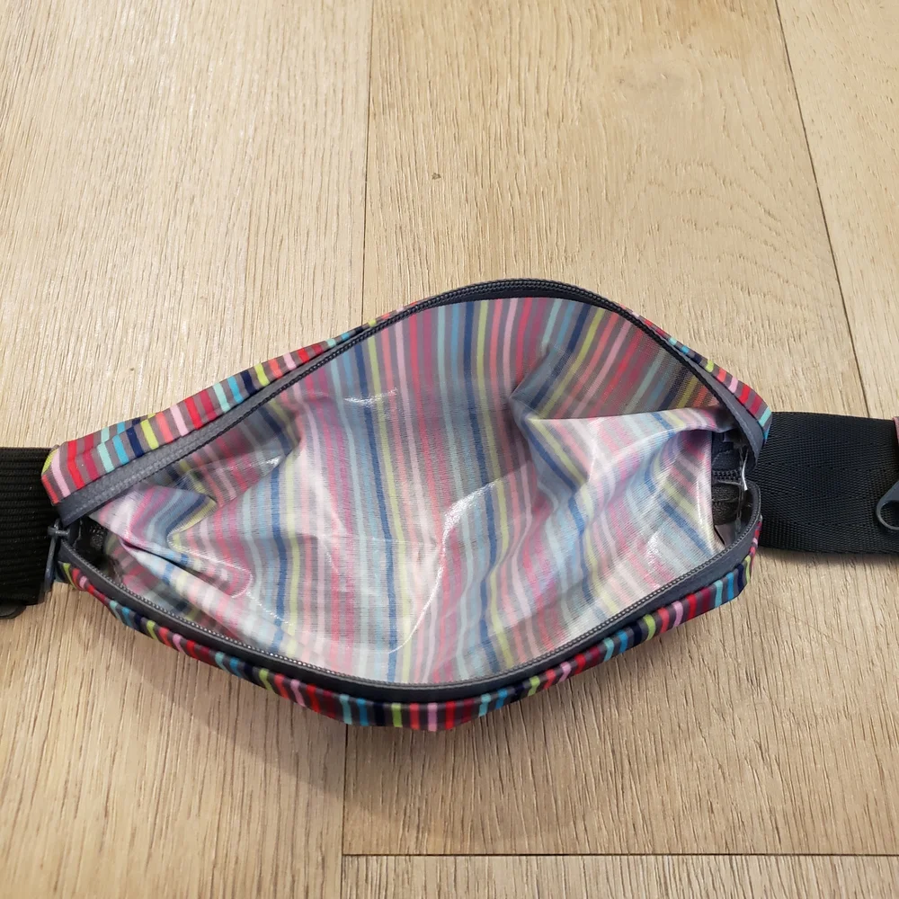 Colorful Striped Jigging Bag